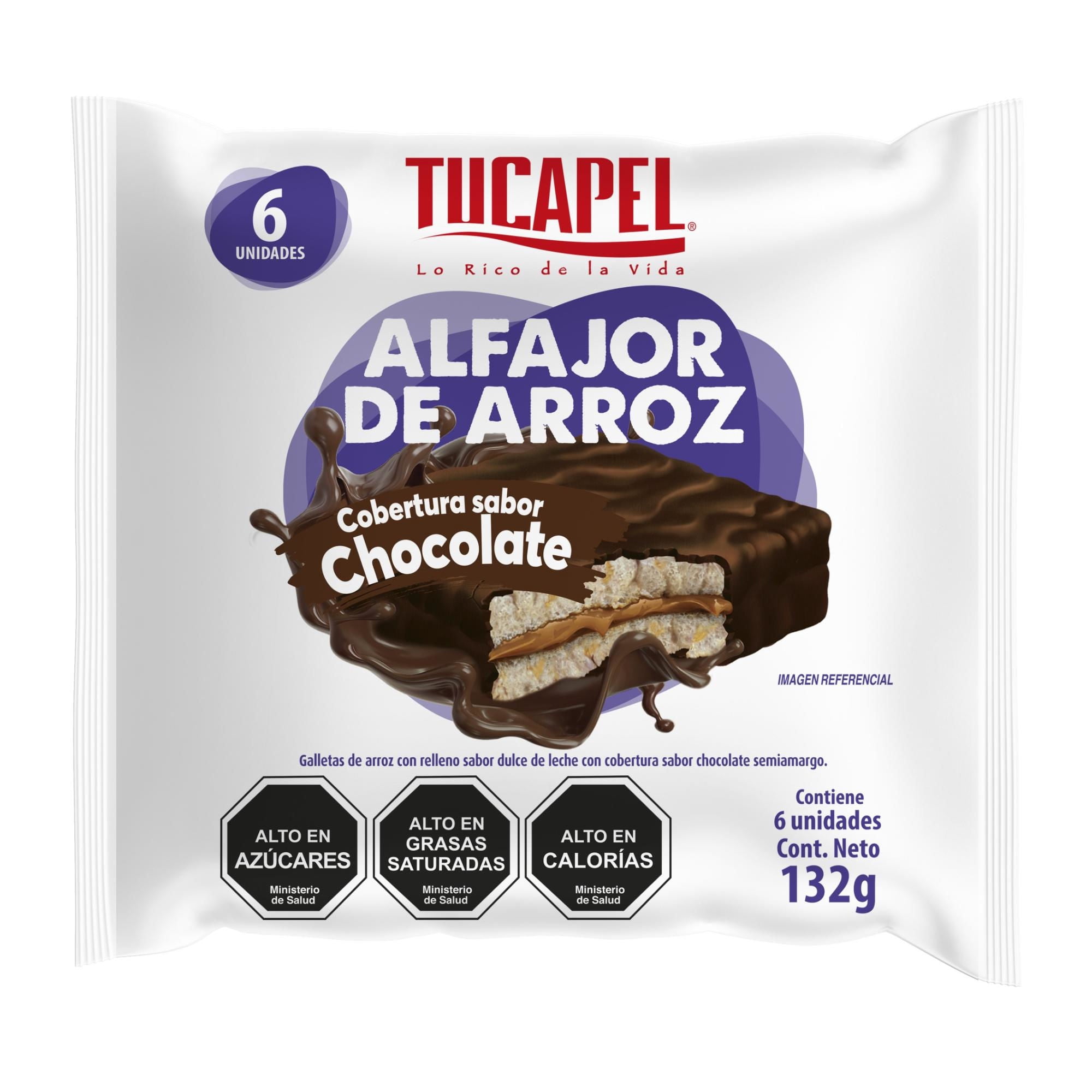 Alfajor de Arroz Bolsa, 132 g