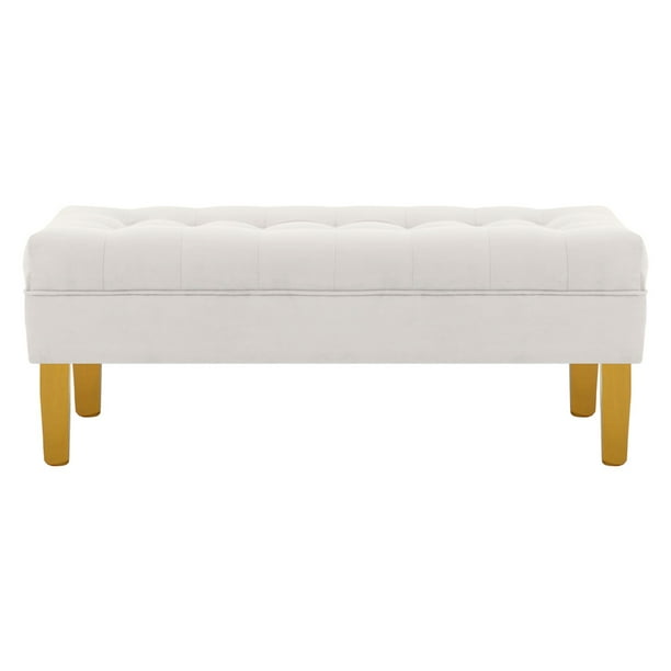 Banqueta Wood 2c Felpa 01 Crudo