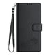 thumbnail image 2 of Funda tipo cartera FOXDOCK para Oppo Reno13 Pro con soporte, ranuras, RFID, diseño de gato, 2 of 5