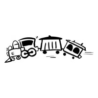 Rienda Libre Graphics - Decomural Steam Train Nursery Ws-17748