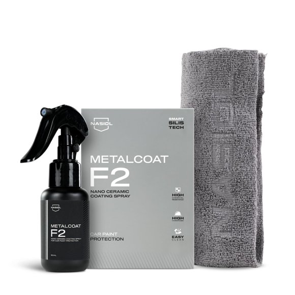Kit de Spray de Recubrimiento Cerámico Nasiol MetalCoat F2 50 ml