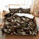 thumbnail image 1 of v962 Bed Sheets Army Green Camouflage Bedding Set Print Duvet Cover Sets with Pillowcase Home Textile Single Double Twin Full Queen King Size 3-Piece Bedding Set (1 Duvet Cover + 2 Pillow Shams) Bed S, 1 of 5