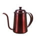 thumbnail image 1 of La cafetera de goteo inoxidable se vierte sobre cobre, caldera de té de cuello de cisne, 650 ml, 1 of 3