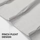 thumbnail image 5 of Cortinas Joydeco Pinch de lino plisado 100% opacas, 213 x 213 cm, 5 of 9