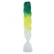thumbnail image 1 of Xiao Hua Extensiones de cabello trenzado de ganchillo, 3 piezas, 23.6 pulgadas de largo, resistentes al calor, trenzadas de ganchillo, preestiradas, sin nudos, para peinado DIY, B229, 1 of 3