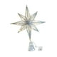 thumbnail image 1 of Adornos De Estrella Para árbol De Navidad Copa De árbol De Estrella Brillante De Temporada 3D 25 Cm Plata, 1 of 5
