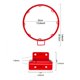 thumbnail image 2 of Canasta de baloncesto UyueCCL Dream Travel Rim Goal Kids 32 cm, 2 of 8