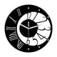thumbnail image 5 of Reloj De Pared Nórdico, Decoración De Pared Nórdica Sencilla Para Dormitorio, Sala De Estar, Aula, Negro, 5 of 5