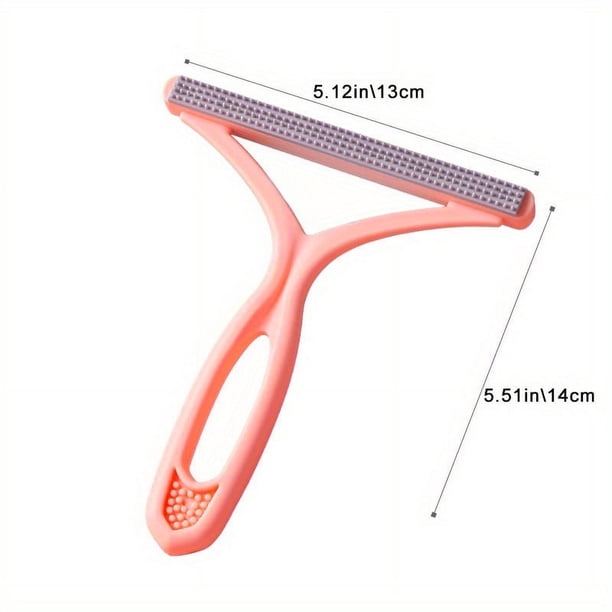 1pc Hair Scraper Double-sided Hair Removal Brush Woolen Coat Shaving Tool Manual Clothing Hair Ball Trimmer Pet Hair Remover