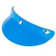 thumbnail image 1 of Visera Para Casco De Moto Con 3 Broches, Visera UV Parasol, Azul Oscuro, 1 of 5