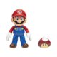 thumbnail image 2 of Figura de acción Super Mario Mario de 4 pulgadas con champiñón rojo, 2 of 2