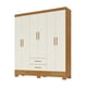 thumbnail image 1 of Clóset Ro62Co 6 Puertas 2 Cajones Canela - Off White, 1 of 4