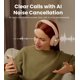 thumbnail image 2 of Auriculares Edifier ES850NB Rosa con Cancelación Activa de Ruido (ANC) y Conexión Inalámbrica, 2 of 6
