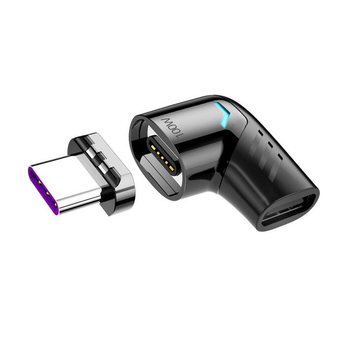 Genérico - Adaptador Magnético Usb-c Para Carga Y Trasmisión De Datos