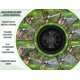 thumbnail image 4 of Manguera de jardín Morvat de 7,5 m, flexible en espiral con rociador de 10 funciones, 4 of 8
