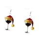 thumbnail image 5 of Pendientes De Copa De Vino Para Navidad, Decoración, Regalo, Joyería Para Fiestas, Bailes De Graduación, Halloween, 5 of 5
