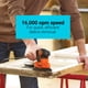 thumbnail image 5 of Detalle de la lijadora BLACK+DECKER BDEMS600, 1,2 A, 16.000 OPM, con cable, 5 of 6