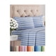 thumbnail image 1 of Juego de sábanas CGK Unlimited King Size Blue Stripes, 1 of 8