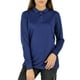 thumbnail image 1 of Polera Cooldry Quebec Manga Larga Mujer Azul, 1 of 2