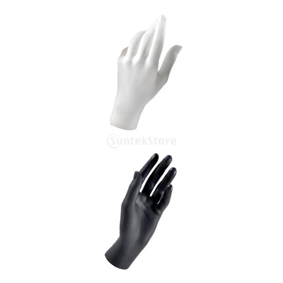 Maniquí Femenino Izquierdo De 2 Piezas, Manos Para Joyería, Collar, Reloj, Accesorio De Exhibición