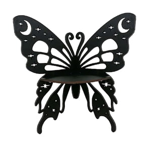 Magideal - Estante De Esquina De Mariposa, Decoración De Pared, Exhibición, Soporte De Almacenamiento Para Entrada, Granja, Dormitorio, Regalo, Decoración Del Ho