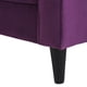 thumbnail image 4 of Living Retro Sofa 3 Cuerpos + 2 Sofá 1 Cuerpo Felpa Morado, 4 of 6