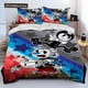 thumbnail image 1 of x2521 Bed SheetsCuphead And Mugman,Game Gamer Comforter Bedding Set,Duvet Cover Bed Set Quilt Cover Pillowcase, Size Bedding Set Boys 3-Piece Bedding Set (1 Duvet Cover + 2 Pillow Shams) nj2521, 1 of 5