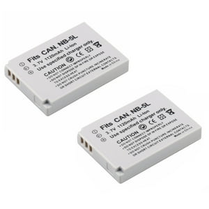 Genérico - 2 Baterías Nb-5L Canon Alternativa