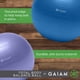 thumbnail image 4 of Kit de pelota de equilibrio Gaiam 05-51982 con pelota antireventón de 65 cm verde, 4 of 5