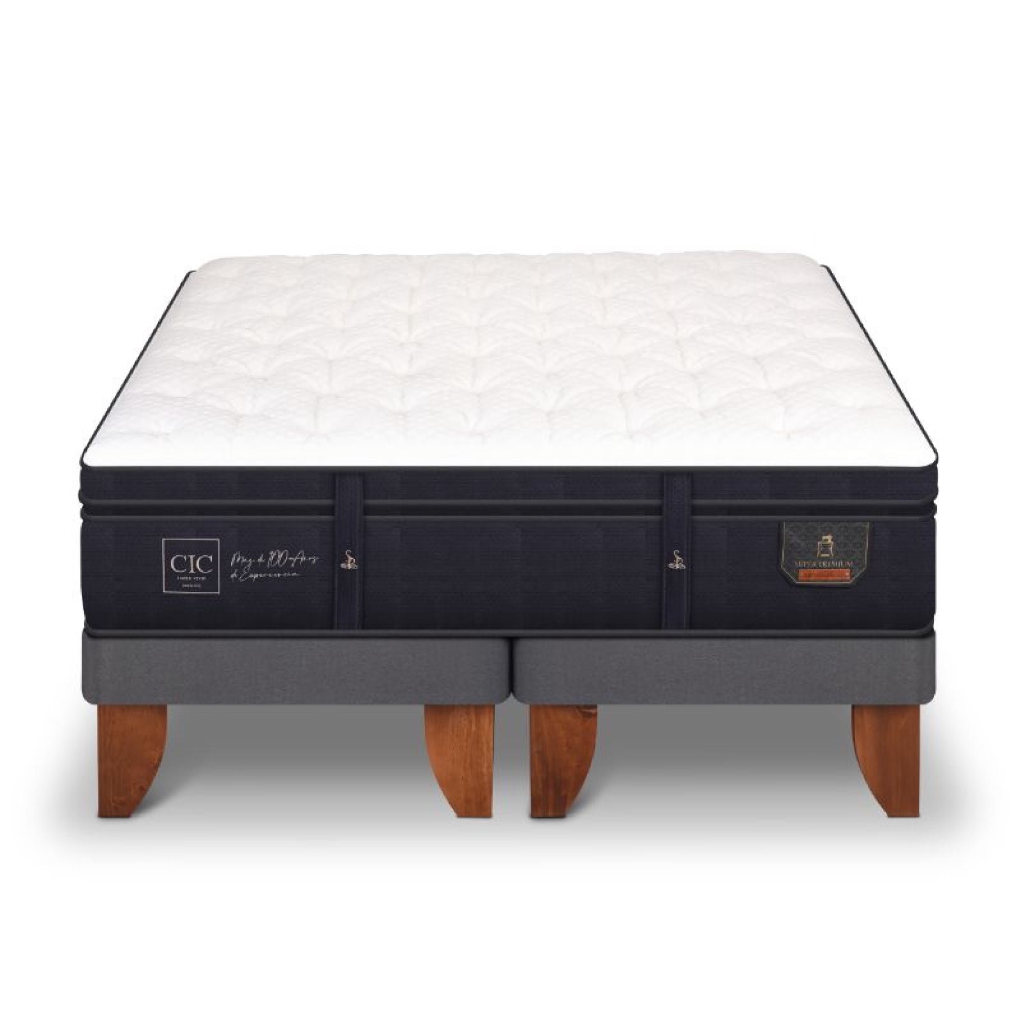 Cama Europea Super Premium King Base Dividida