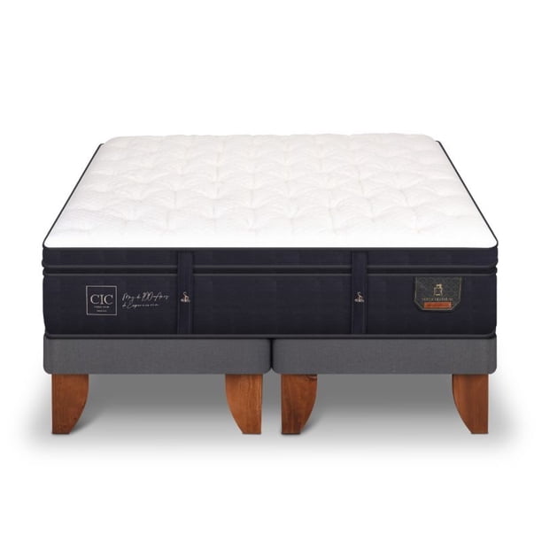 Cama Europea Super Premium Super King Base Dividida