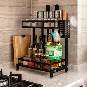 Line - Estante Organizador Para Especias Cocina Especiero 2 Niveles