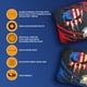 thumbnail image 4 of Set de 8 bolsas para cornhole Cornhole365 Punisher Skull 15 x 15 cm, 4 of 7