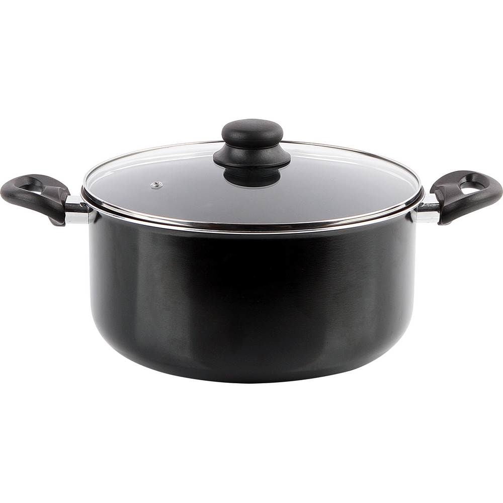 Haus - Olla Alta Aluminio Antiadherente 24 Cm