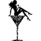 thumbnail image 1 of Decomural Glamour Girl Martini Glass WS-32582, 1 of 2