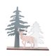 thumbnail image 3 of Artesanía En Madera árbol De Navidad Artesanía Madera De Alce De Navidad Para Decoración Interior Adorno árbol De Alce, 3 of 5