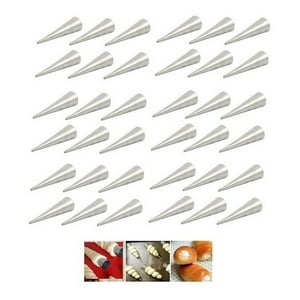 Genérico - Pack X36 Cono Molde Para Cannoli Cachito Croissant Pan Danes