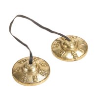 Bothyi - Platillos Tibetanos Tingsha De 6,5 Cm De Diámetro, Campanas De Meditación Tibetanas Fáciles De Tocar B