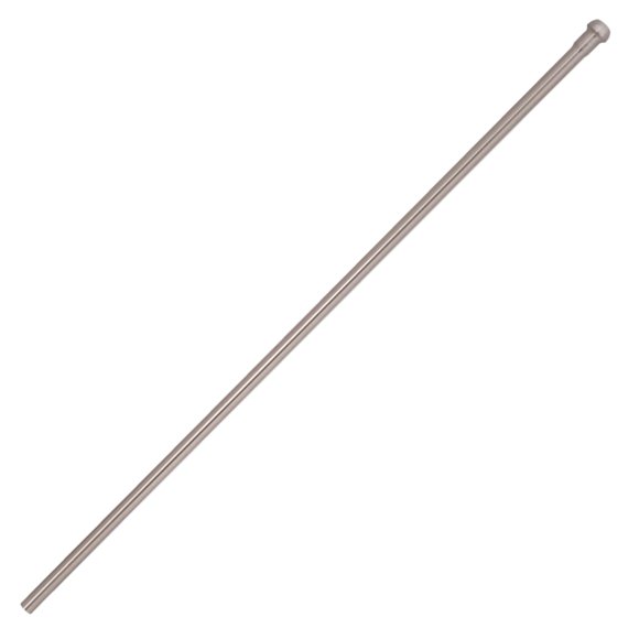 Riser para grifo Westbrass D120-07 de 3/8" x 51 cm, níquel satinado