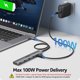 thumbnail image 4 of Concentrador USB‑C Acer 10 Gbps 4 puertos 100 W PD 61 cm, 4 of 9