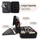 thumbnail image 4 of Estuche de maquillaje gzcz de gran capacidad para viajar con divisores ajustables, 4 of 8