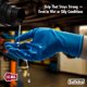 thumbnail image 4 of Guantes desechables SAFEKO de látex 14 mil azul sin polvo, 4 of 5