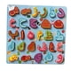 thumbnail image 2 of Tablero De Rompecabezas Del Alfabeto De Madera, Material Didáctico Colorido Para Niños, Niñas, Niños, Adolescentes, Letras árabes, 2 of 5
