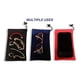 thumbnail image 5 of Set de 3 bolsas suaves de microfibra para gafas de sol Mamlyn, 5 of 7