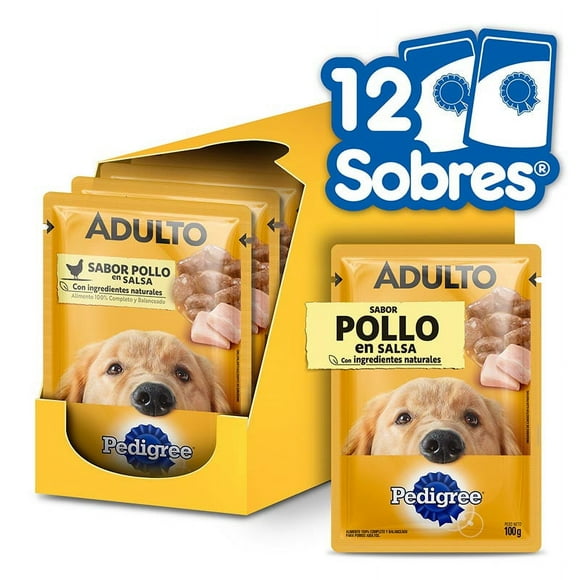 - Alimento Húmedo Sobre Perro Adulto Pollo