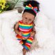 thumbnail image 5 of Muñeca Reborn Kgniess me negra de 55 cm con ropa y accesorios, 5 of 6