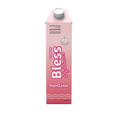 Jugo Manzana Caja 1 L Bless