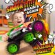 thumbnail image 3 of Monster Truck Toy Team Power Max explota con sonidos de choque, 3 of 9