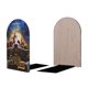 thumbnail image 2 of Santa Cláusula Sujetalibros decorativos temáticos, tope para estantería con base antideslizante, uso dual para hogar y oficina - 2 piezas, 2 of 6