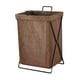 thumbnail image 5 of Cesta De Lavandería Plegable Bolsa De Lavandería Grande Para El Lavadero Del Hogar Dormitorio Sin Tapa Marrón, 5 of 5